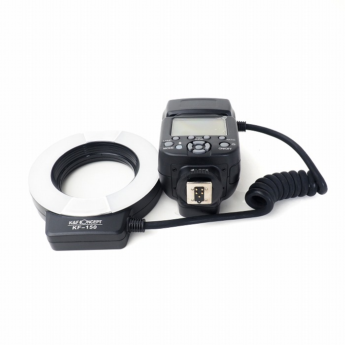 �y���Áz(K&F CONCEPT) K&F CONCEPT KF-150 �X�s�[�h���C�gTTL�}�N�������O �L���m���p