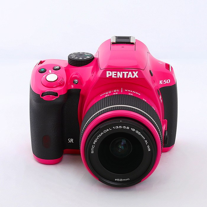 【中古】(ペンタックス) PENTAX K-50 レンズキット ピンク