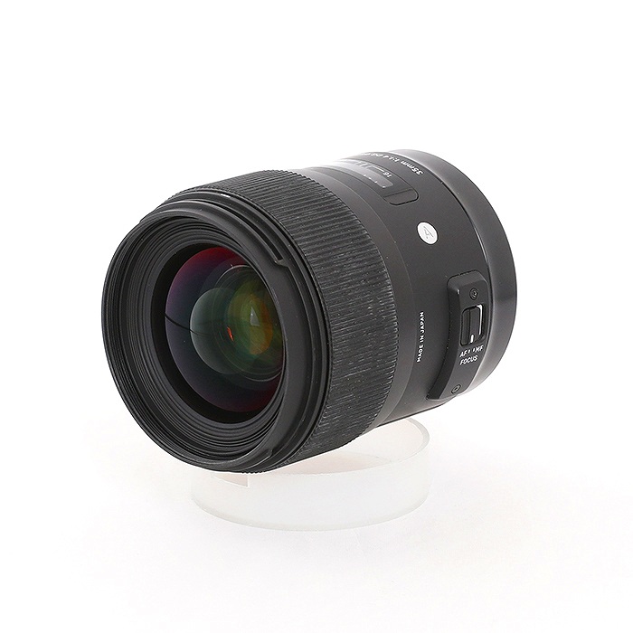SIGMA シグマ 35mm 1.4 DG Art 012 キヤノン Canon Amazon.com : Sigma 35mm F1.4 Art DG HSM Lens for Canon, Black, 3.7
