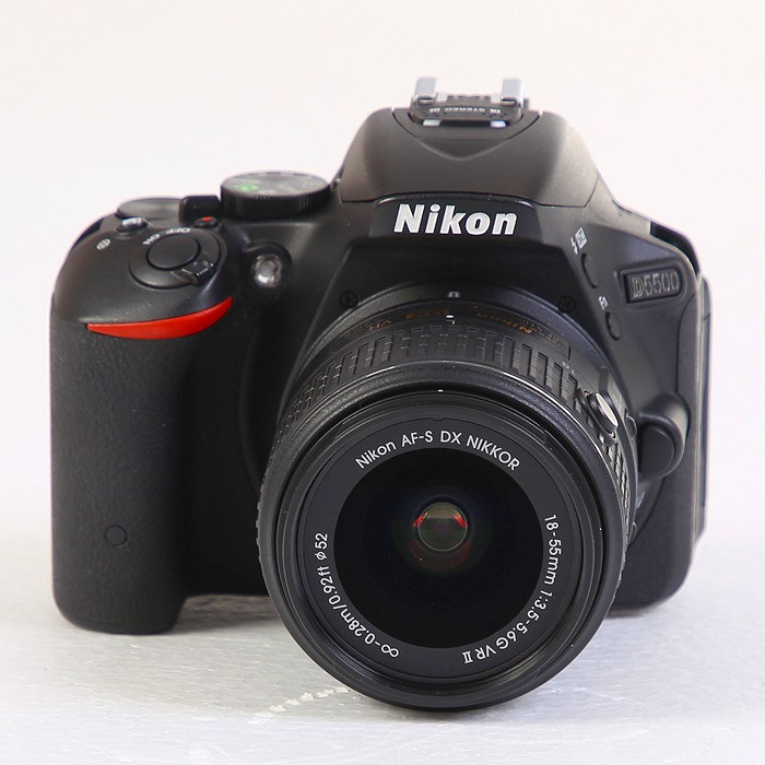 【中古】(ニコン) Nikon ニコン D5500 18-55VR2 レンズキツト ブラツク