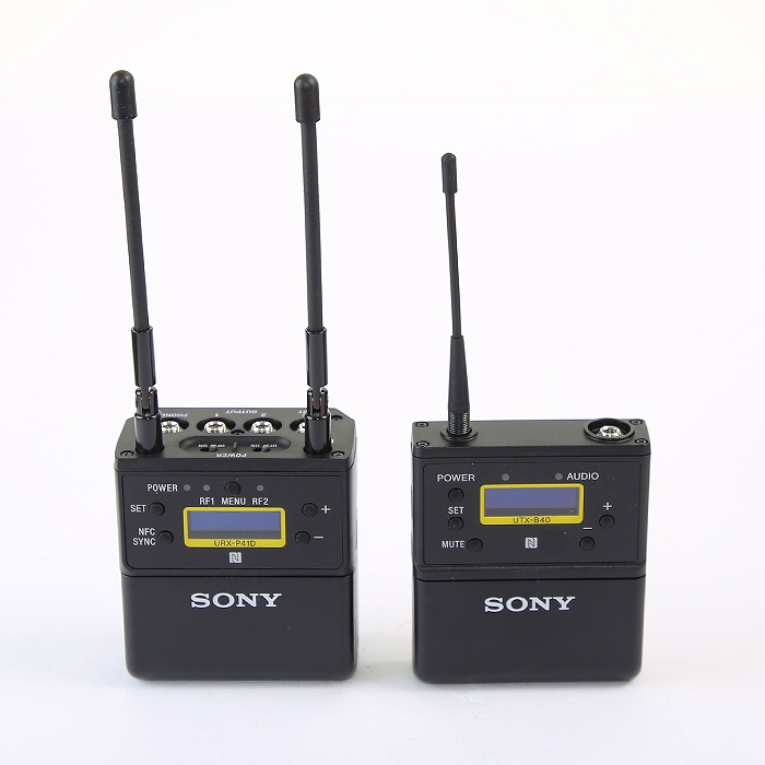 �y���Áz(�\�j�[) SONY UTX-B40 �{�f�B�p�b�N�g�����X�~�b�^�[+URX-P41D�|�[�^�u���_�C�o�[�V�e�B�`���[�i�[