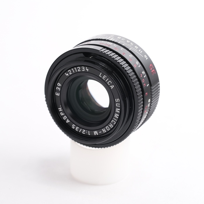 【中古】(ライカ) Leica SUMMICRON-M 35/2 ASPH. ブラッククローム (6bit)