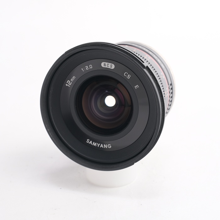 �y���Áz(�T������) SAMYANG 12/2.0 NCS CS �\�j�[E �u���b�N