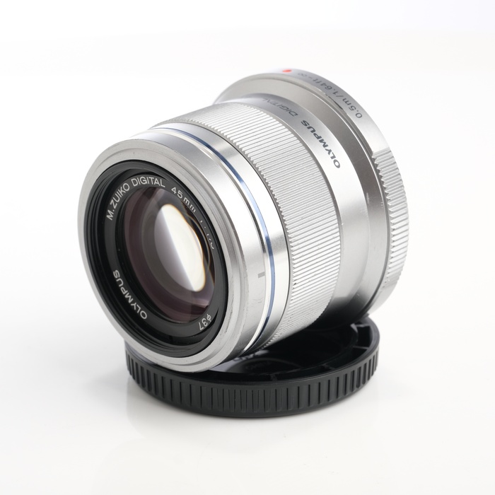 【中古】(オリンパス) OLYMPUS M.ZUIKO DIGITAL 45/1.8 シルバー