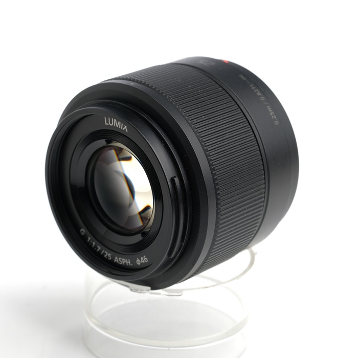 【中古】(パナソニック) Panasonic G 25/1.7ASPH. H-H025-K ブラック