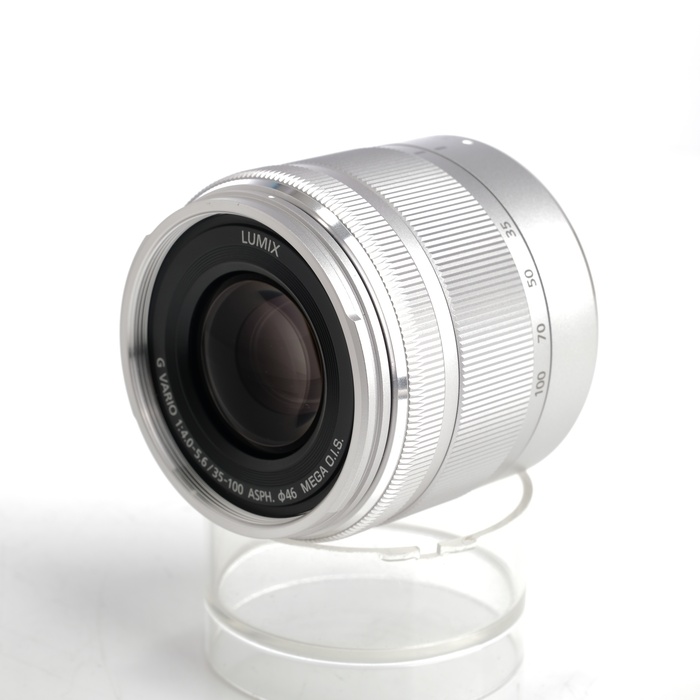 �y���Áz(�p�i�\�j�b�N) Panasonic G VARIO35-100/F4.0-5.6[H-FS35100] �V���o�[