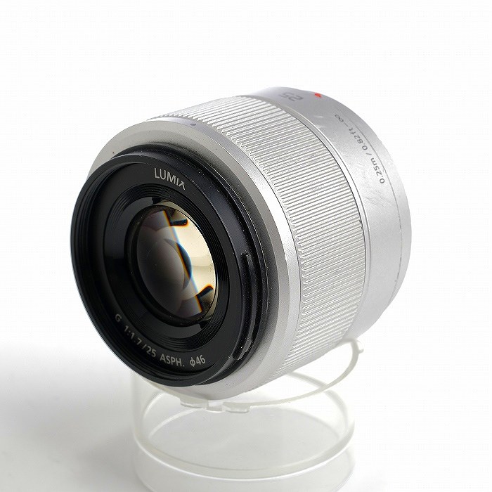 �y���Áz(�p�i�\�j�b�N) Panasonic LUMIX G 25/1.7 ASPH. �V���o�[[H-H025-S]