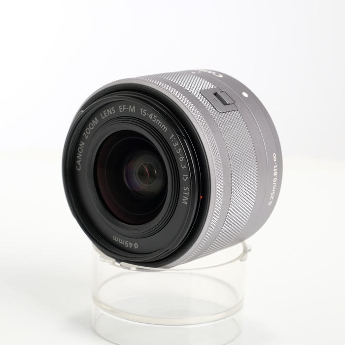【中古】(キヤノン) Canon EF-M15-45/3.5-6.3 IS STM シルバー