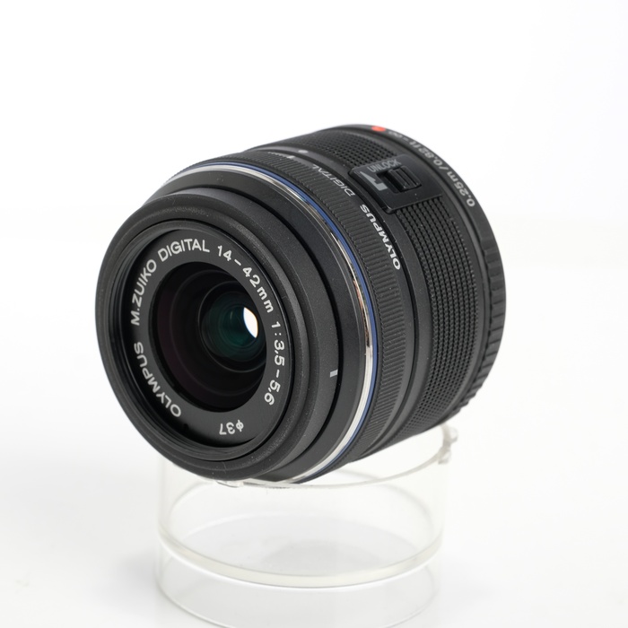 【中古】(オリンパス) OLYMPUS M.ZUIKO DIGITAL 14-42/3.5-5.6II R ブラック