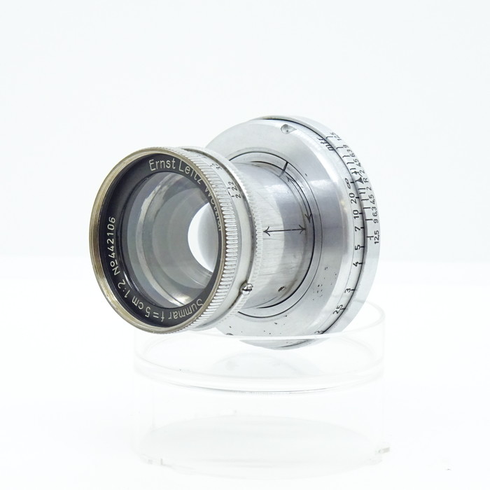 【中古】(ライカ) Leica Summar 50/2 (mtr表示)