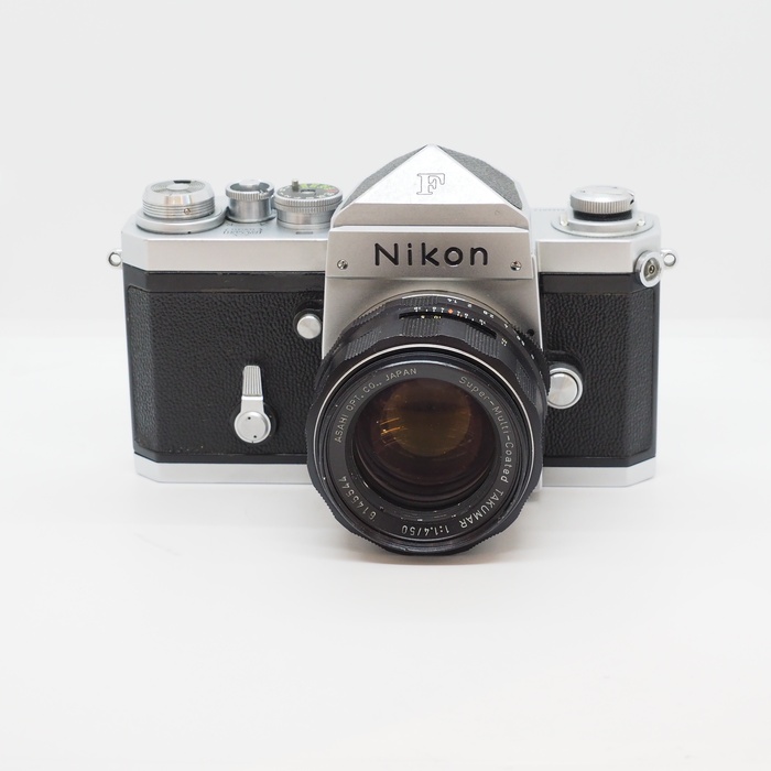 �y���Áz(�j�R��) Nikon F�V���o�[�O�� +SMC50/1.4(M42)
