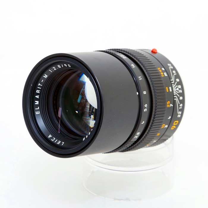 【中古】(ライカ) Leica エルマリート M90mm F2.8 フード組込 ブラック