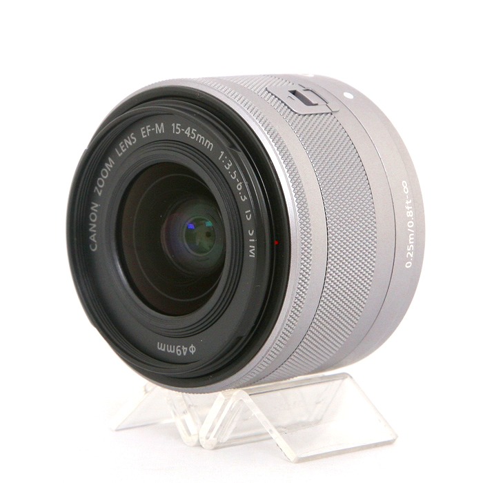 【中古】(キヤノン) Canon キヤノン EF-M15-45/F3.5-6.3 IS STM シルバー