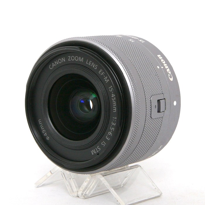 【中古】(キヤノン) Canon EF-M15-45/F3.5-6.3 IS STM シルバー