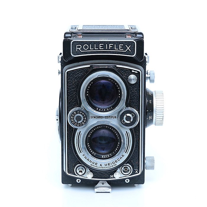 【中古】(ローライ) Rollei Rolleiflex AutomatMX Xenar75/3.5