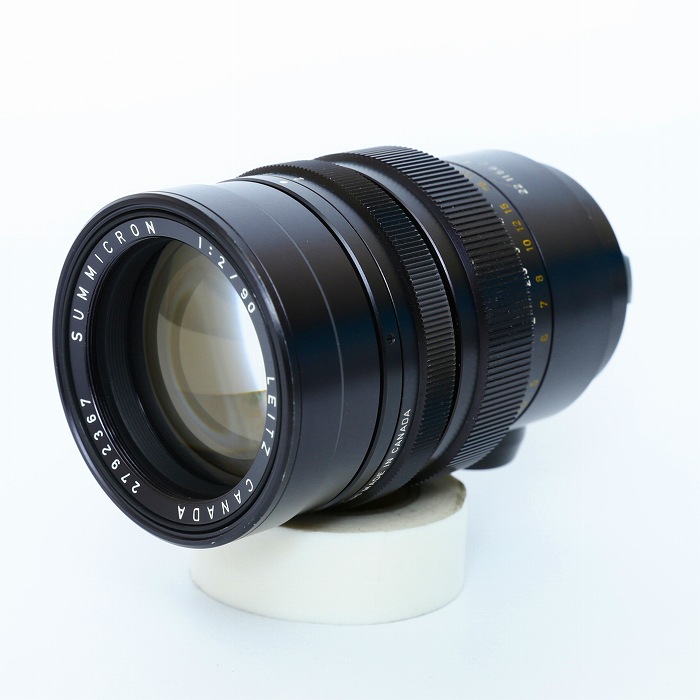 【中古】(ライカ) Leica SUMMICRON 90/2(E48) フード組込 ブラック