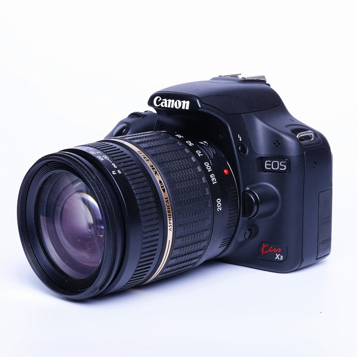 【中古】(キヤノン) Canon EOS Kiss X3+タムロンAF18-200/3.5-6.3DiII(A14)