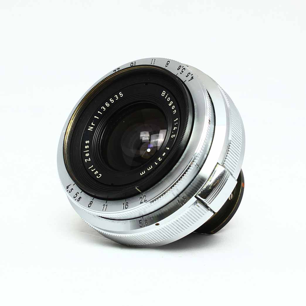 �y���Áz(�J�[���c�A�C�X) Carl Zeiss Biogon 21/4.5 CONTAX RF