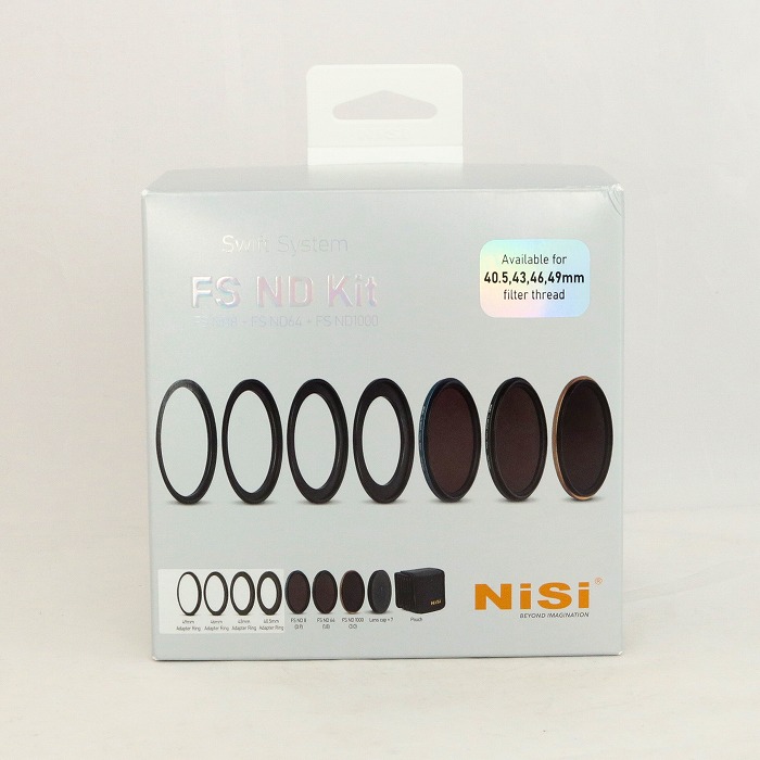 �y���ÁzNisi SWIFT FS ND�L�b�g(8+64+1000)40.5-49mm