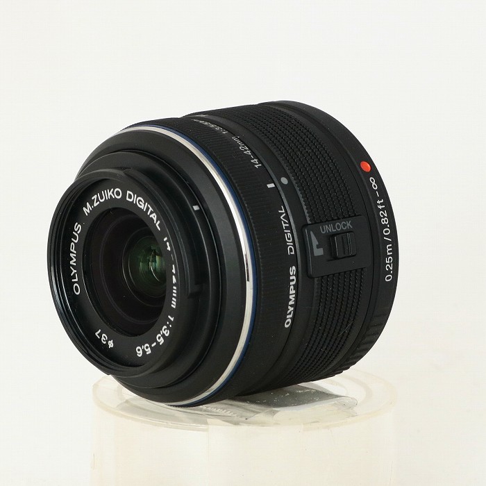 【中古】(オリンパス) OLYMPUS M.ZUIKO DIGITAL 14-42/F3.5-5.6II R BK