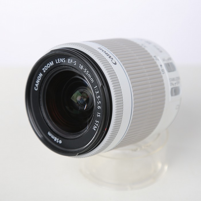 【中古】(キヤノン) Canon EF-S18-55/F3.5-5.6 IS STM ホワイト