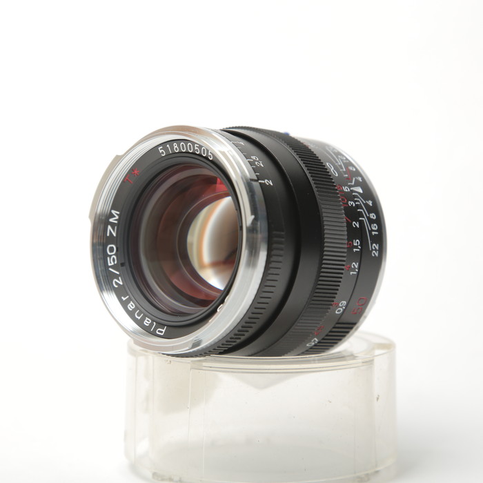新品】(コシナ) COSINA ZEISS PLANAR T* 2/50 ブラック ZM｜ナニワ