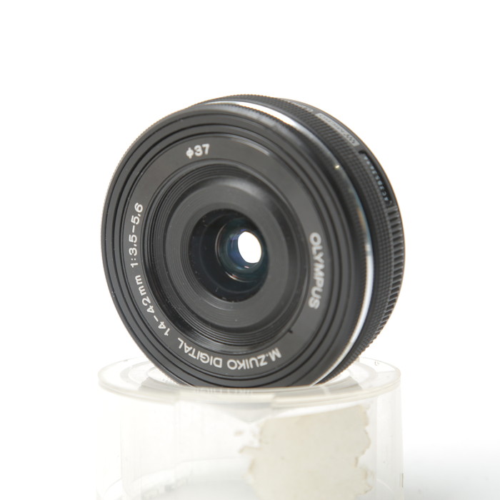 【中古】(オリンパス) OLYMPUS M.ZUIKO DIGITAL ED14-42/F3.5-5.6 EZ BK