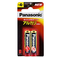 (�p�i�\�j�b�N) Panasonic �A���J�� �P4�` 2�{�p�b�N LR03XJ/2B 1�p�b�N�P��