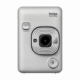 【新品】(フジフイルム) ハイブリッドインスタントカメラ チェキ instax mini LiPlay ストーンホワイト
