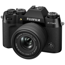 (�t�W�t�C����) X-T50 XC15-45mm�����Y�L�b�g �y�u���b�N�z(���{�ꥉp��d�l)