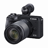 【新品】(キヤノン) Canon EOS M6 Mark II EF-M18-150 IS STMレンズEVFキット ブラック