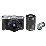 キヤノン EOS M6 ダブルズームEVFキット シルバー