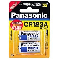 (�p�i�\�j�b�N) Panasonic ���`�E���d�r CR-123AW 2P