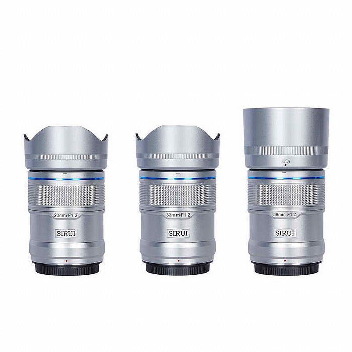 (�V���C) SIRUI AS-3S-XS-JP  [�I�[�g�t�H�[�J�X�����Y 23mm�E33mm�E56m/ F1.2 APS-C 3�{�Z�b�g X/�V���o�[]�i�t�W�t�C����X�p�j