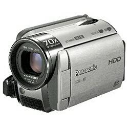 パナソニック SD/HDDビデオカメラ SDR-H80-S シルバー