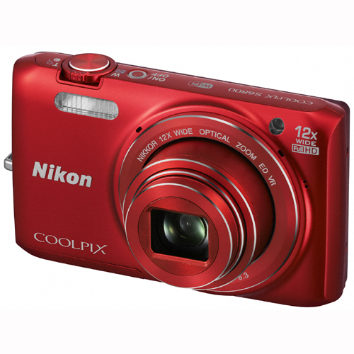 �j�R�� COOLPIX S6800 RD ���Y�x���[���b�h