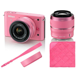 �j�R�� Nikon1 J1 �_�u���Y�[���L�b�g �s���N�X�y�V�����L�b�g