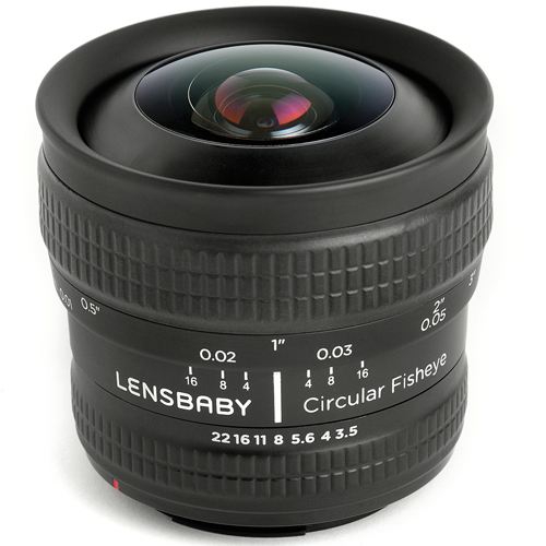 Lensbaby (レンズベビー) サーキュラー フィッシュアイ 5.8mm F3.5 (マイクロフォーサーズ用)